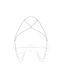 Прикраса на тіло Obsessive Lustique White harness bra S/M/L SX3113,2 - інтернет-магазин інтимних товарів Squitter