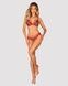 Комплект Obsessive Ms Merrilo 2-pcs set, M/L, м&rsquo;який бюстгальтер та трусики з доступом і з помпоном SX1160,1 - інтернет-магазин інтимних товарів Squitter