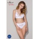 Трусики з широкою гумкою і мереживом Passion PS001 PANTIES white, size XL SO4174 фото 3