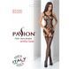 Бодістокінг Passion BS066 One Size, Black, комбінезон, імітація панчіх і пояса з гартерами PBS066B,7 - інтернет-магазин інтимних товарів Squitter