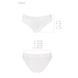 Трусики з широкою гумкою і мереживом Passion PS001 PANTIES white, size XL SO4174 фото 5