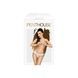 Трусики-бикини Penthouse Catch Me S/M White, кружево, узкие ремешки, вырезы на ягодицах, бантикSO6489,3 - интернет-магазин интимных товаров Squitter