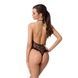 Боди монокини с глубоким декольте OTAVIA BODY black XXL/XXXL - PassionEL15703,2 - интернет-магазин интимных товаров Squitter