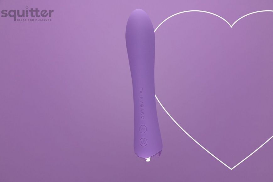 Вібратор з підігрівом FairyGasm WowGenie violet, підігрів до 42 &deg;C SX0655 - онлайн-сексшоп Сквітер