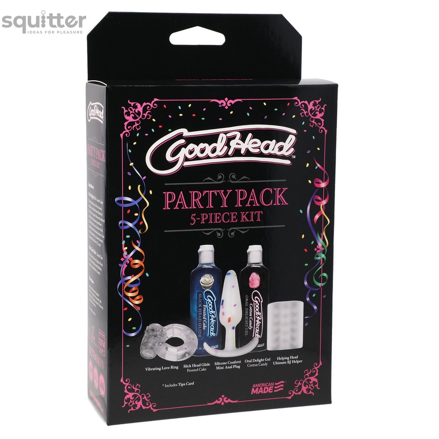 Набор Doc Johnson GoodHead - Party Pack – 5 Piece Kit SO6064 фото