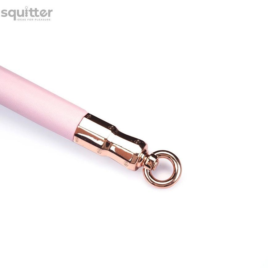 Жорстка розпірка Liebe Seele Pink Leather Spreader Bar SX2831 - онлайн-сексшоп Сквітер