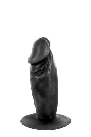 Фаллоимитатор Real Body - Real Tim Black, TPE, диаметр 3,4см SO3722 - онлайн-сексшоп Сквитер