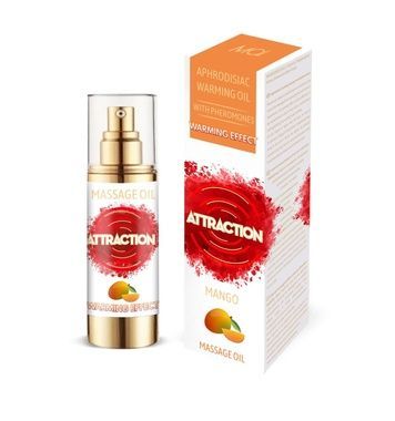 Розігрівальна масажна олія з феромонами MAI PHEROMON MASSAGE OIL &mdash; MANGO (30 мл) SO3955 - онлайн-сексшоп Сквітер