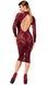 Сукня Noir Handmade F384 Kink Royal midi dress L SX4160,6 - інтернет-магазин інтимних товарів Squitter