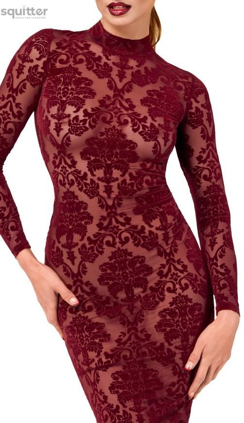 Сукня Noir Handmade F384 Kink Royal midi dress L SX4160 - онлайн-сексшоп Сквітер