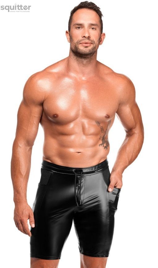Чоловічі шорти Noir Handmade H089 Onyx Hybrid biker shorts XL SX4210 - онлайн-сексшоп Сквітер