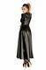 Сукня-плащ з мокрим ефектом Noir Handmade F128C Powerwetlook gown coat, L SX0015,3 - інтернет-магазин інтимних товарів Squitter