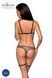 Еротичний комплект спідньої білизни Passion GABI SET XXL/XXXL beige, трусики з гартерами SO8438,2 - інтернет-магазин інтимних товарів Squitter