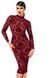 Сукня Noir Handmade F384 Kink Royal midi dress L SX4160,1 - інтернет-магазин інтимних товарів Squitter