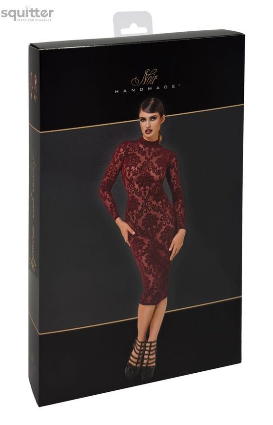 Сукня Noir Handmade F384 Kink Royal midi dress L SX4160 - онлайн-сексшоп Сквітер