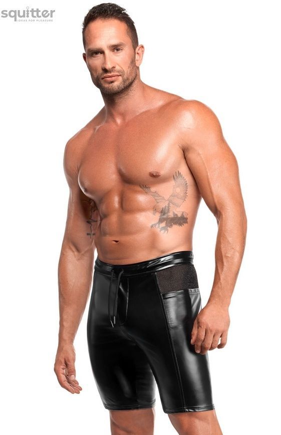 Чоловічі шорти Noir Handmade H089 Onyx Hybrid biker shorts XL SX4210 - онлайн-сексшоп Сквітер