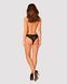 Кружевные трусики с заниженной талией Obsessive Estiqua panties XS/S, blackSO7705,4 - интернет-магазин интимных товаров Squitter