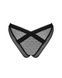 Кружевные трусики с заниженной талией Obsessive Estiqua panties XS/S, blackSO7705,6 - интернет-магазин интимных товаров Squitter