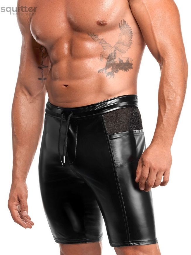 Чоловічі шорти Noir Handmade H089 Onyx Hybrid biker shorts XL SX4210 - онлайн-сексшоп Сквітер