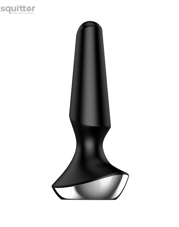 Анальна смарт-вібропробка Satisfyer Plug-ilicious 2 Black SO5444 фото