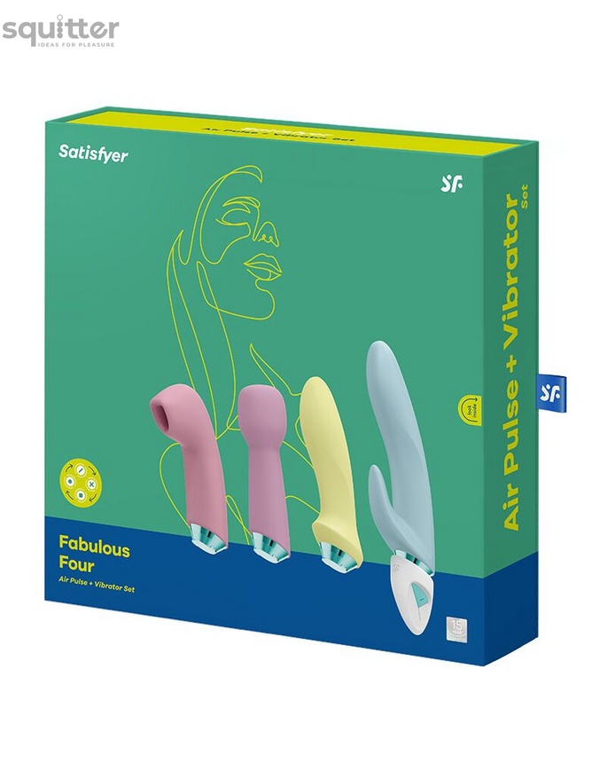 Подарунковий набір секс-іграшок Satisfyer Fabulous Four SO6129 фото