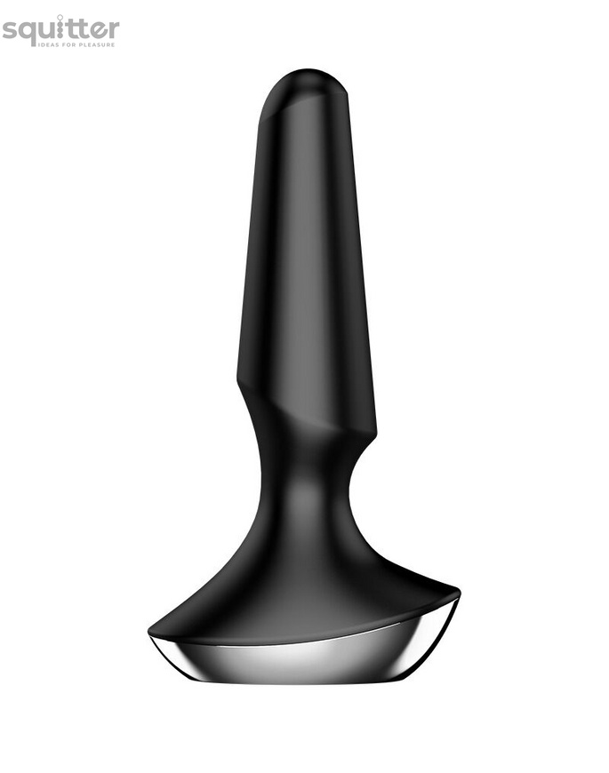 Анальна смарт-вібропробка Satisfyer Plug-ilicious 2 Black SO5444 фото