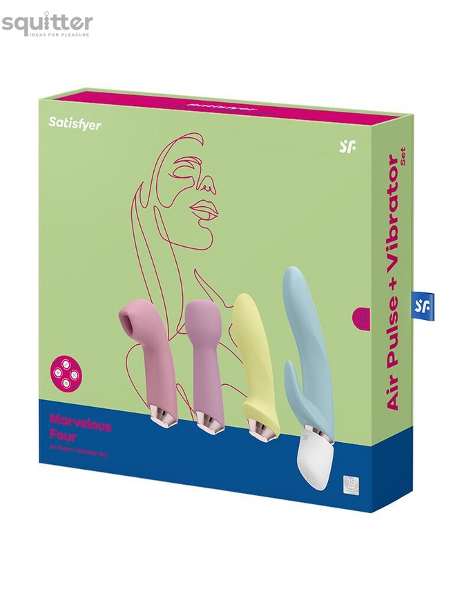 Подарочный набор секс-игрушек Satisfyer Marvelous Four SO6733 фото