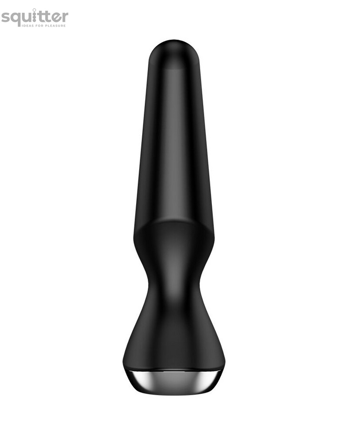 Анальна смарт-вібропробка Satisfyer Plug-ilicious 2 Black SO5444 фото