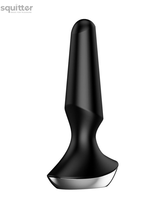 Анальна смарт-вібропробка Satisfyer Plug-ilicious 2 Black SO5444 фото