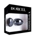 Металева анальна пробка з кристалом Dorcel Diamond Plug Black S SO7808 фото 7