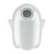 Вакуумний кліторальний стимулятор з вібрацією Satisfyer Glowing Ghost White, світиться в темряві SX0544,2 - інтернет-магазин інтимних товарів Squitter