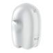 Вакуумний кліторальний стимулятор з вібрацією Satisfyer Glowing Ghost White, світиться в темряві SX0544,4 - інтернет-магазин інтимних товарів Squitter