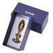 Металева анальна пробка LOCKINK SEVANDA Pearl Rose-shape Anal Plug, зі штучною перлиною SX0888,6 - інтернет-магазин інтимних товарів Squitter