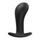 Анальна пробка Fun Factory BOOTIE L Black, діаметр 3,8 см, тонкий обмежувач SX3666,3 - інтернет-магазин інтимних товарів Squitter