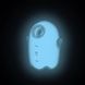 Вакуумний кліторальний стимулятор з вібрацією Satisfyer Glowing Ghost White, світиться в темряві SX0544,6 - інтернет-магазин інтимних товарів Squitter