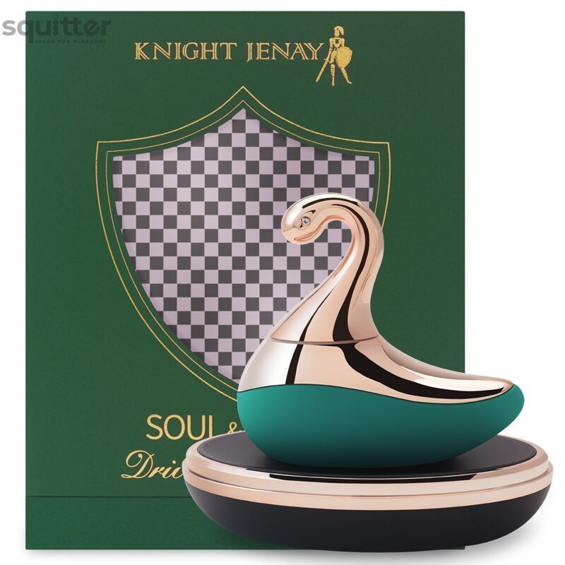 Вишуканий вакуумний вібратор Knight Jenay SOUL & DESIRE, лубрикант у комплекті SO6556 - онлайн-сексшоп Сквітер