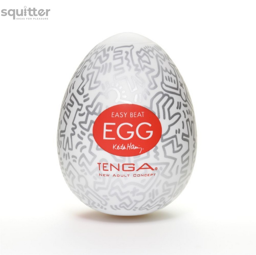 Мастурбатор яйце Tenga Keith Haring EGG Party SO1650 фото