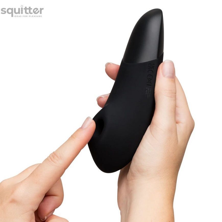 Вакуумний кліторальний стимулятор Womanizer Enhance Black SX2519 - онлайн-сексшоп Сквітер