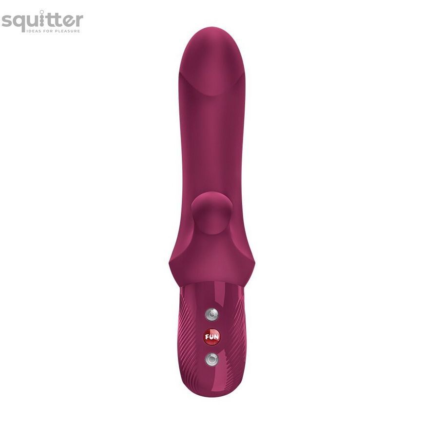 Пульсатор Fun Factory Bi Stronic Curve Wine Red SX4314 - онлайн-сексшоп Сквітер