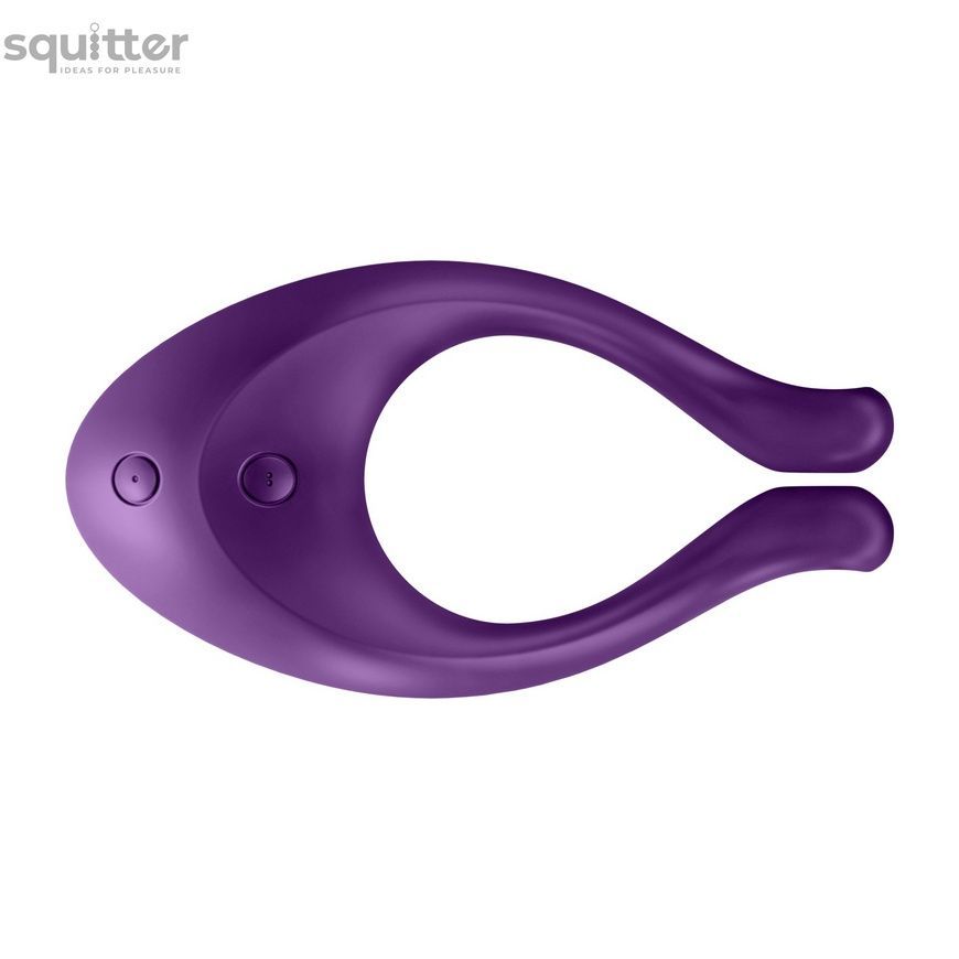 Вибратор для пар Satisfyer Endless Love Lila, 3 независимых мотора, многофункциональный SO3501 - онлайн-сексшоп Сквитер