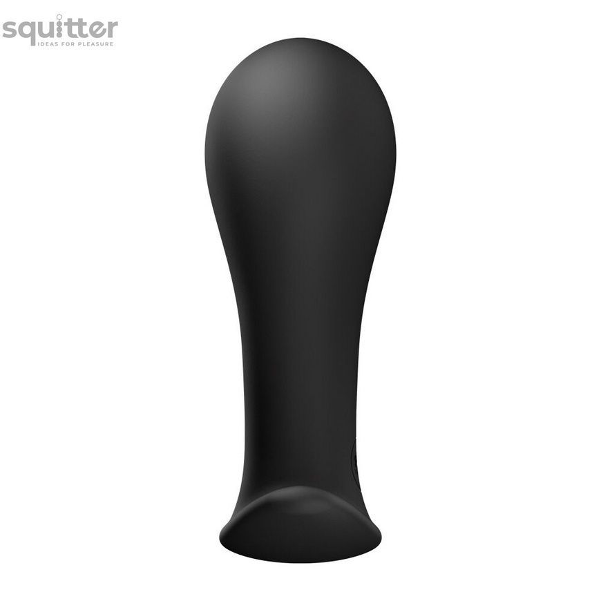 Анальна пробка Fun Factory BOOTIE L Black, діаметр 3,8 см, тонкий обмежувач SX3666 - онлайн-сексшоп Сквітер