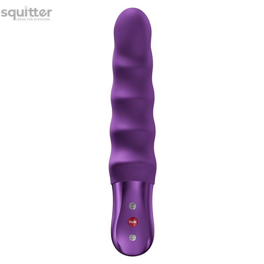 Пульсатор Fun Factory Stronic Surf Dark Violet, 10 режимів роботи, перезаряджуваний SX3292 - онлайн-сексшоп Сквітер