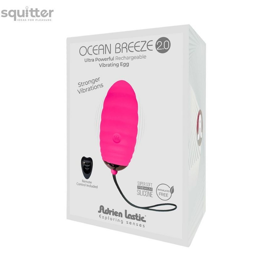 Виброяйцо Adrien Lastic Ocean Breeze 2.0 Pink SO7028 - онлайн-сексшоп Сквитер