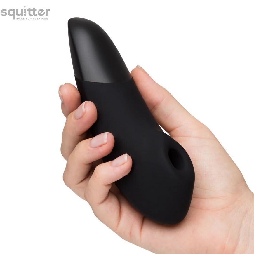Вакуумний кліторальний стимулятор Womanizer Enhance Black SX2519 - онлайн-сексшоп Сквітер