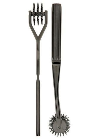 Колесо Вартенберга гольчасте на 3 ряди зубців Doc Johnson Kink- Spike - Solid Metal Pinwheel - 3 Whe SO4018 - онлайн-сексшоп Сквітер