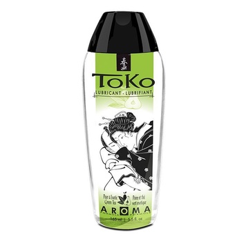 Лубрикант на водній основі Shunga Toko AROMA - Pear & Exotic Green Tea (165 мл), не містить цукру SO2536 фото