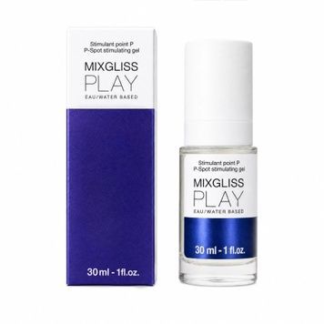 Анальна стимулювальна змазка MixGliss PLAY P-Spot Stimulant (30 мл), ефект 2в1 тепло-холод SX4820 - онлайн-сексшоп Сквітер