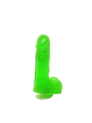 Мило у формі пеніса Чистий Кайф Green size S, крафтове мило-член, натуральне SO4798 - онлайн-сексшоп Сквітер