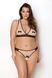 Комплект белья Passion Viena Set 4XL/5XL beige, лиф, стринги с доступом, бантикиSO7115,1 - интернет-магазин интимных товаров Squitter