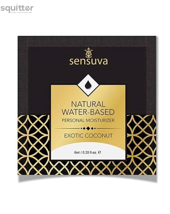 Пробник Sensuva - Natural Water-Based Exotic Coconut (6 мл) SO5751 фото